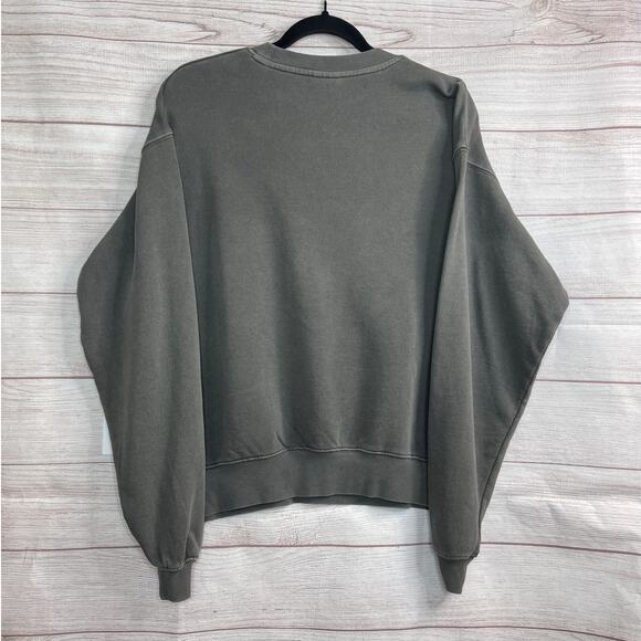 Hurley La Mer Boyfriend Gray Crewneck Sweatshirt Women's Size Small - Picture 5 of 8
